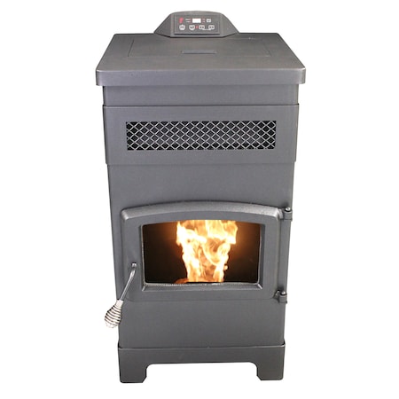 Vogelzang 2,200 Sq Ft EPA Certified Pellet Stove with 60 lb Hopper VG5770